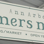 Ann ARbor Farmers market sign