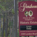 Glensheen sign on London Road in Duluth